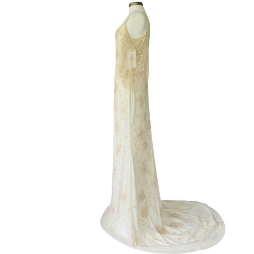 Theia Wedding Dress Size 12 - Picture 7 of 14